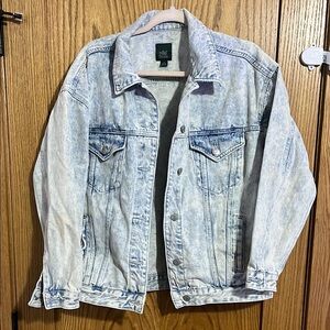 Acid Wash Jean Jacket